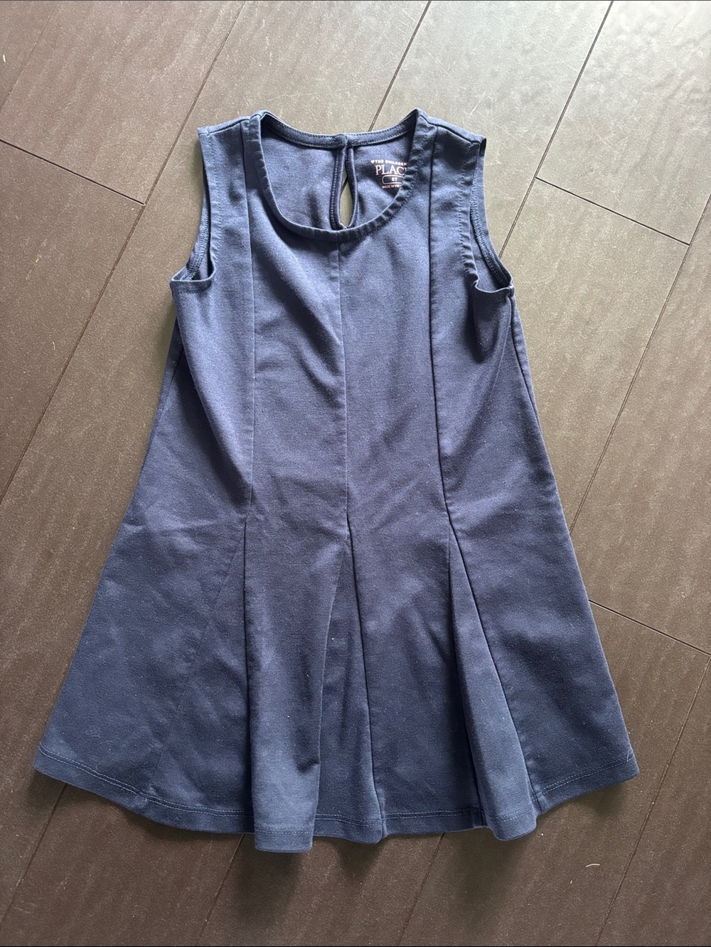 The Children's Place Navy Sleeveless Navy Uniform Dress